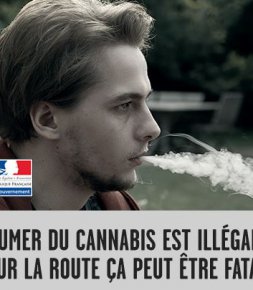 Sécurité routière Nouvelle campagne contre la conduite sous l'emprise du cannabis