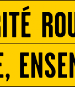 Sécurité routière Nouvelle signature pour la Sécurité routière