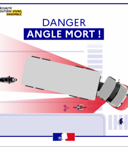 Réglementation Obligation de matérialiser les angles morts sur les gros poids-lourds