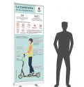 Nouveautés Un totem présentant la réglementation des trottinettes